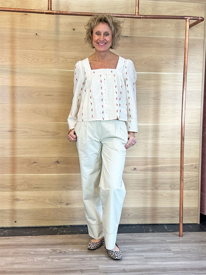 Atelier Reve Irdory Print Blouse