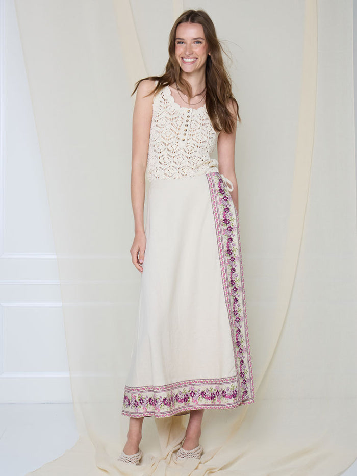 Atelier Reve Irestella Sleeveless Top Oyster