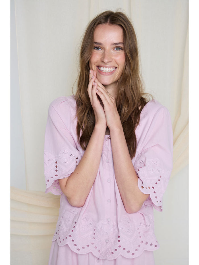 Atelier Reve Ireverly Blouse Dawn Pink