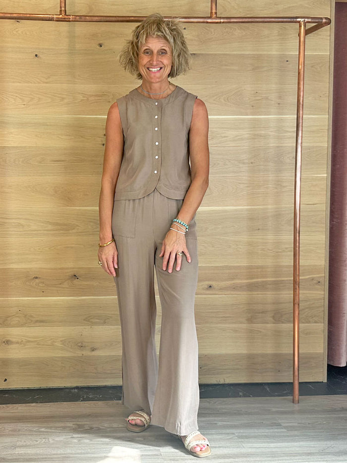Atelier Reve Irtango Trousers Caribou Brown