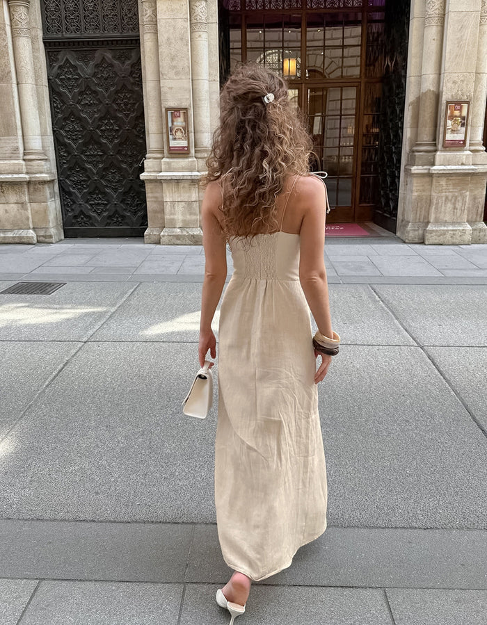 Avela Maxi Dress - Khaki