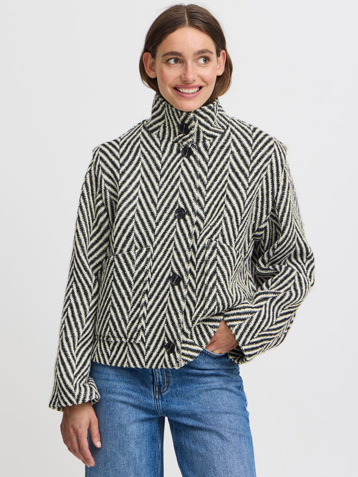 B Young ByCommi Jacket Black Mix