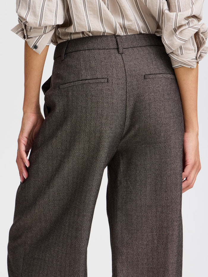 B Young ByDaiko Trousers Black Mix