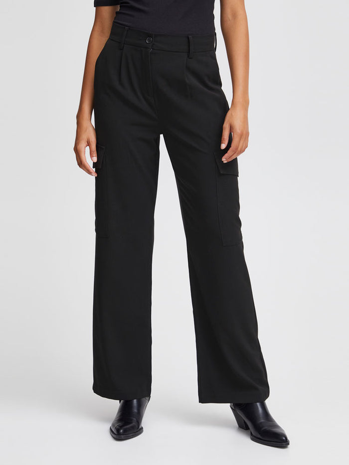 B Young ByDanta Cargo Trousers Black