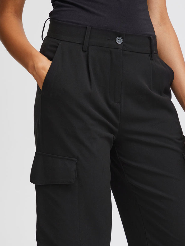 B Young ByDanta Cargo Trousers Black