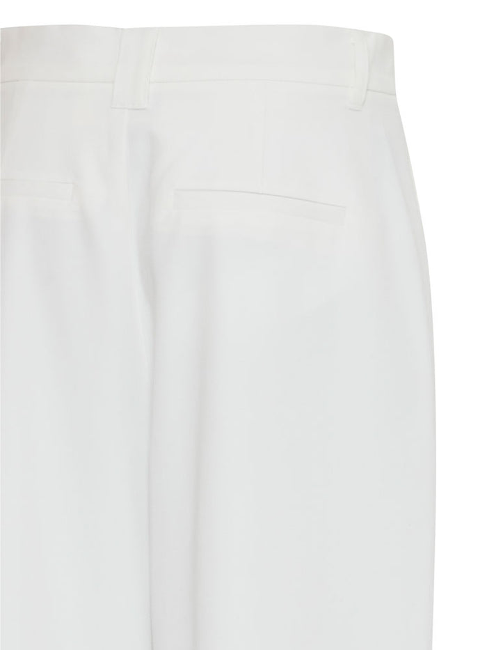 B Young ByDeceri Button Trousers Marshmallow