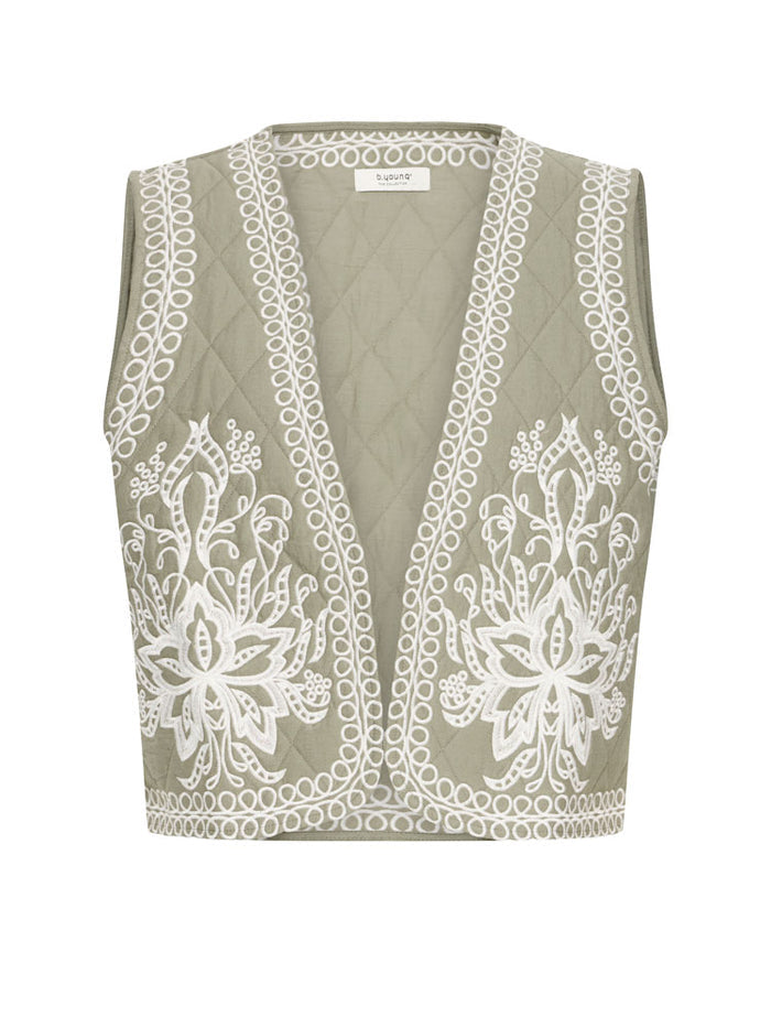 B Young ByEffina Waistcoat Vetvier