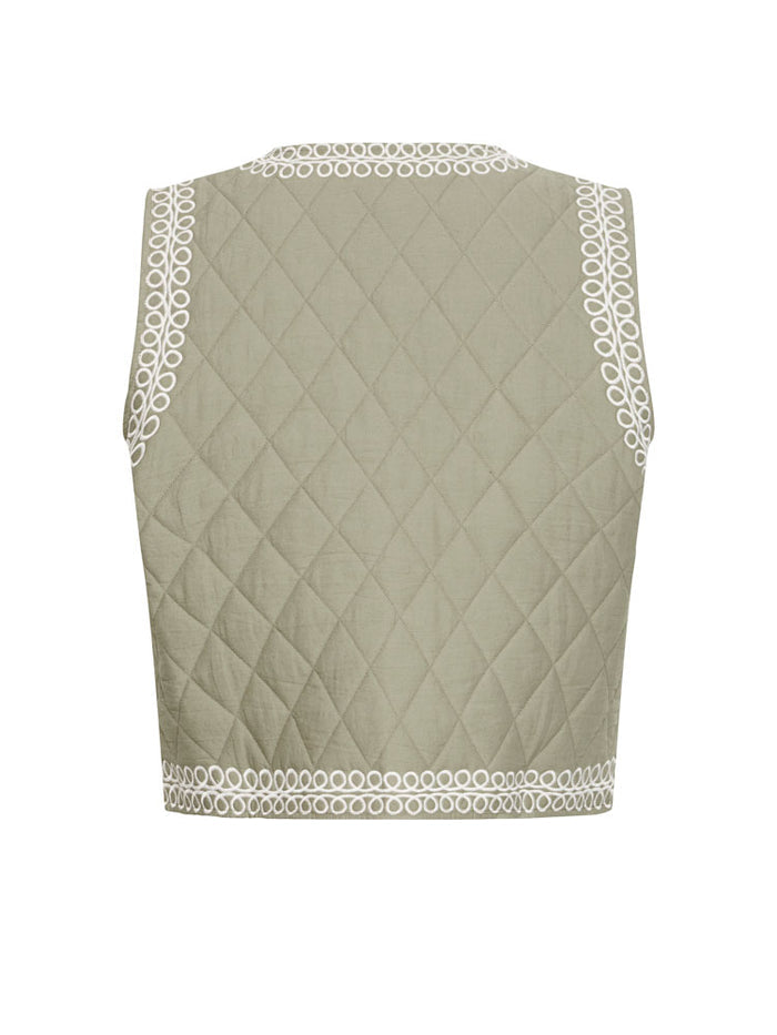 B Young ByEffina Waistcoat Vetvier