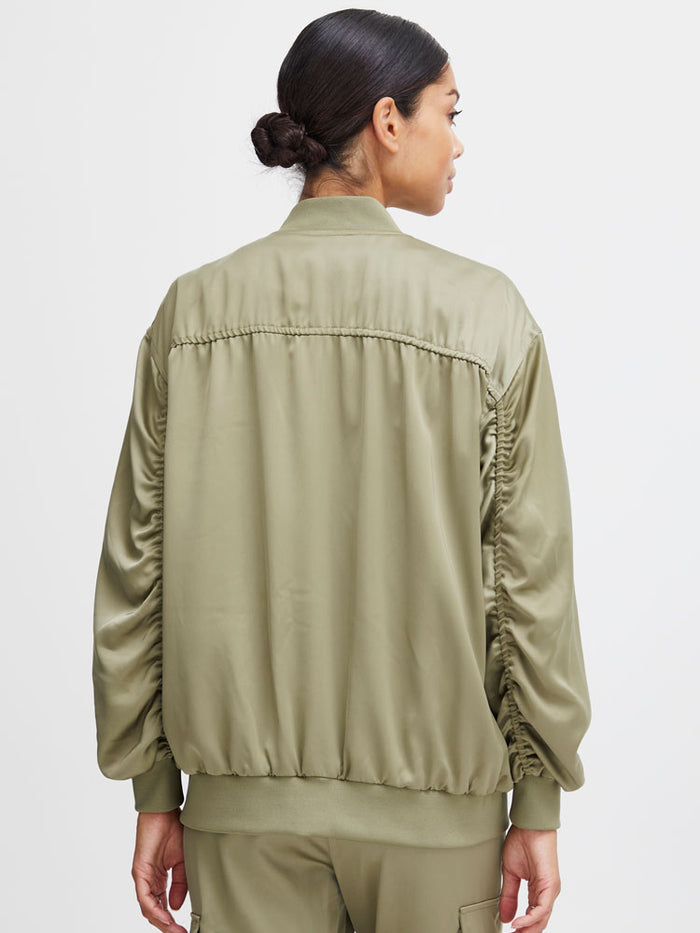 B Young ByEsto Bomber Jacket Aloe