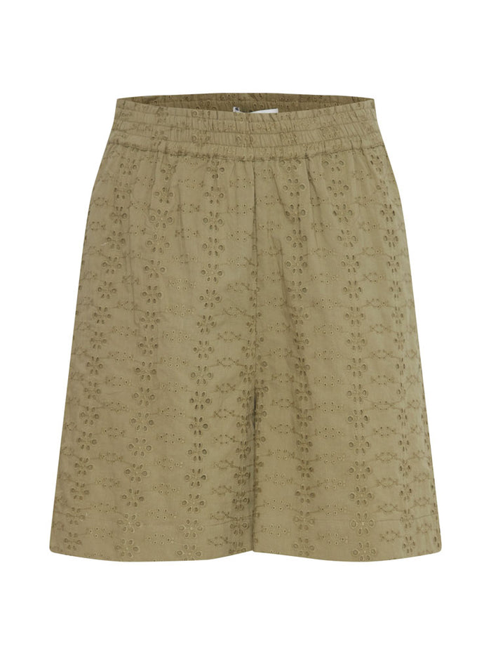 B Young ByFenni Shorts Aloe