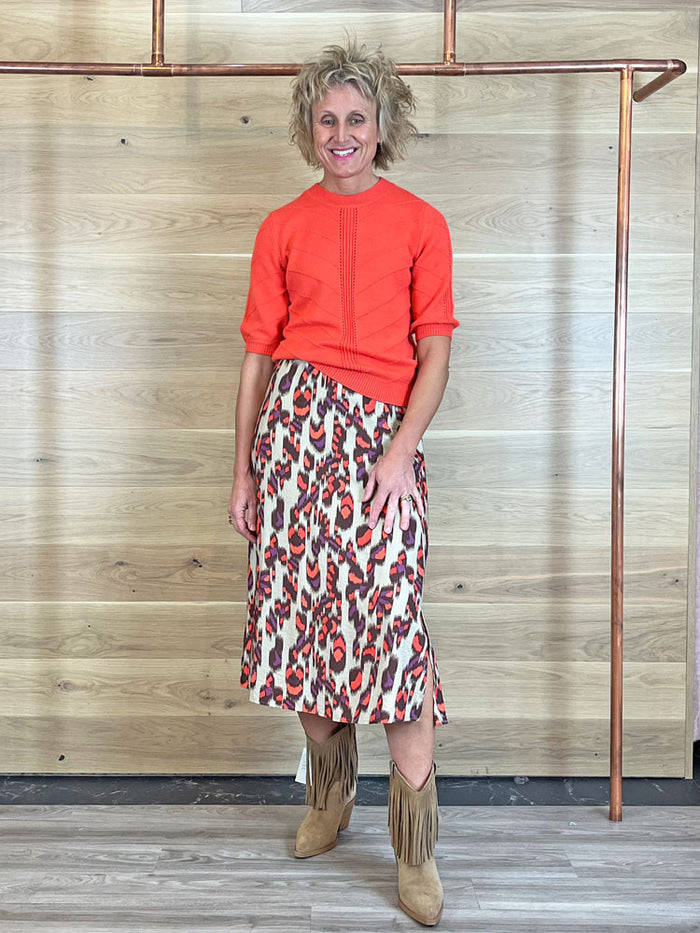B Young ByIbano Skirt Cayenne