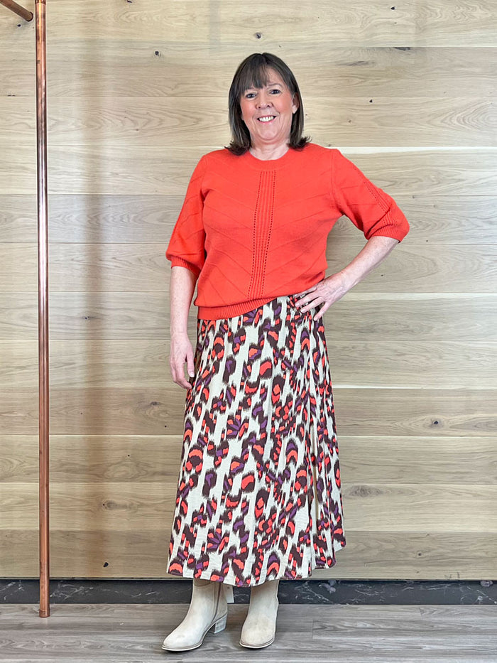 B Young ByIbano Skirt Cayenne