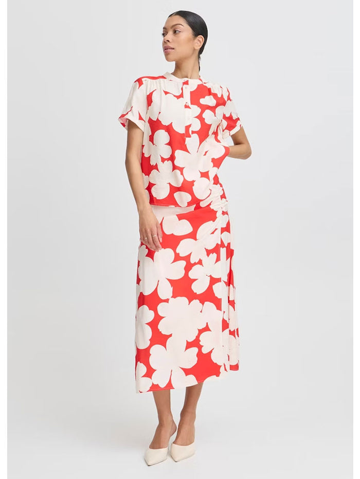 B Young ByIbine Shirt Flame Flower Mix