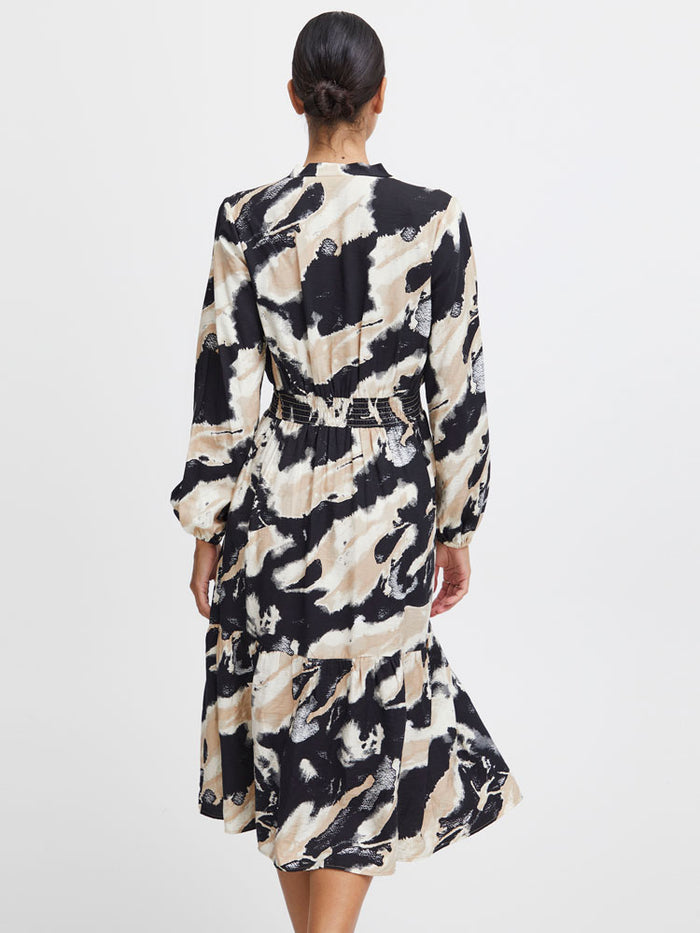 B Young ByIhamma Long Dress Birch