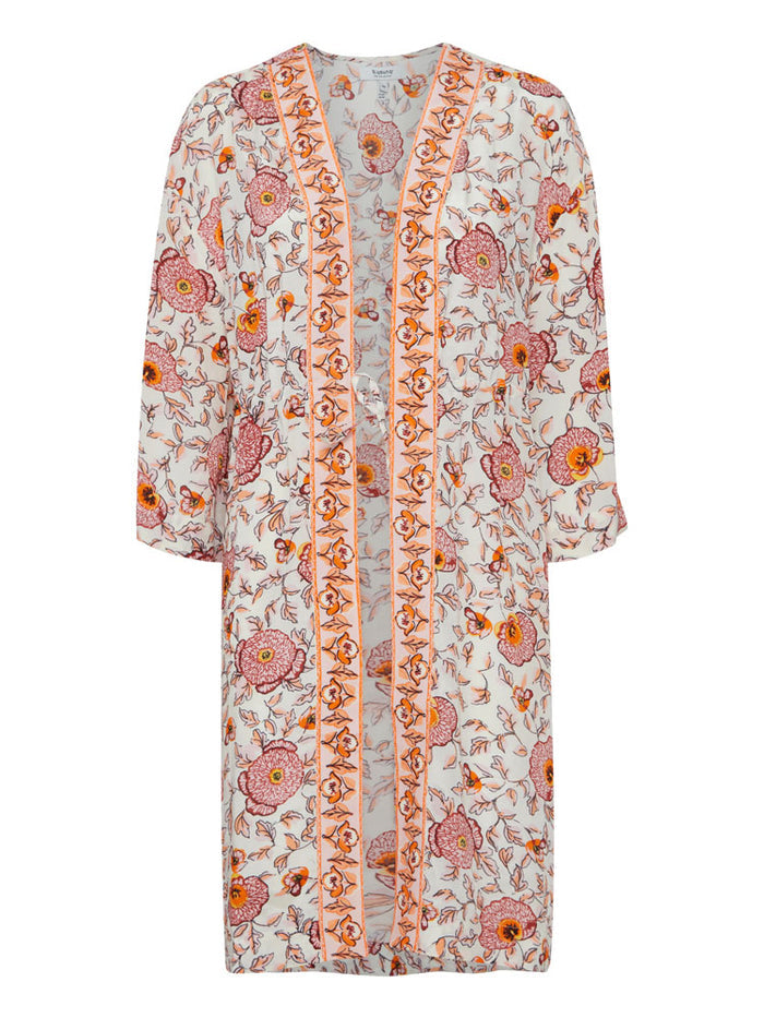 B Young ByIlami Kimono Peach