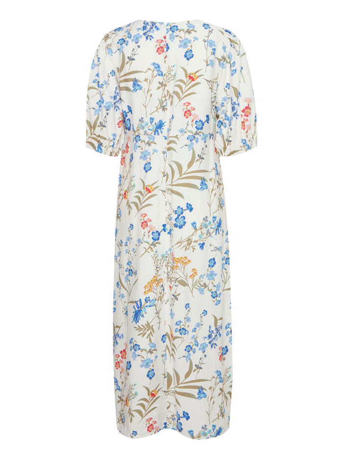 B Young ByImilda Long Dress Marshmallow Mix