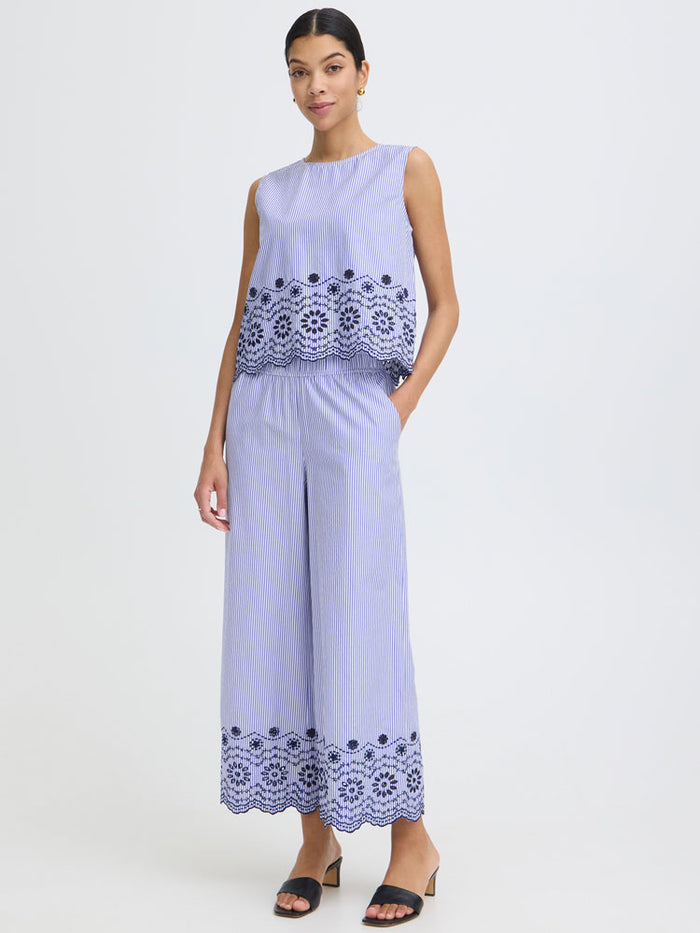 B Young ByInzi Pants Blue