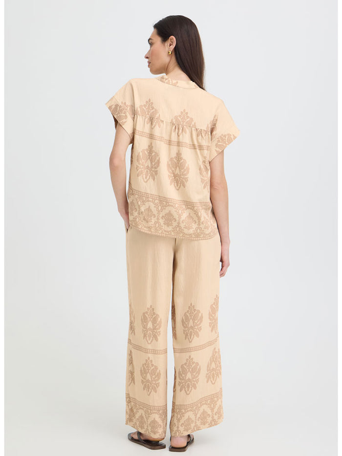 B Young ByJayce Blouse Cement