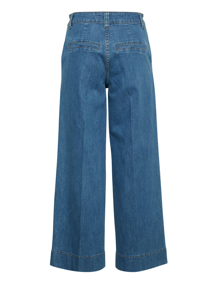 B Young ByKato ByKomma Cropped Jeans Blue