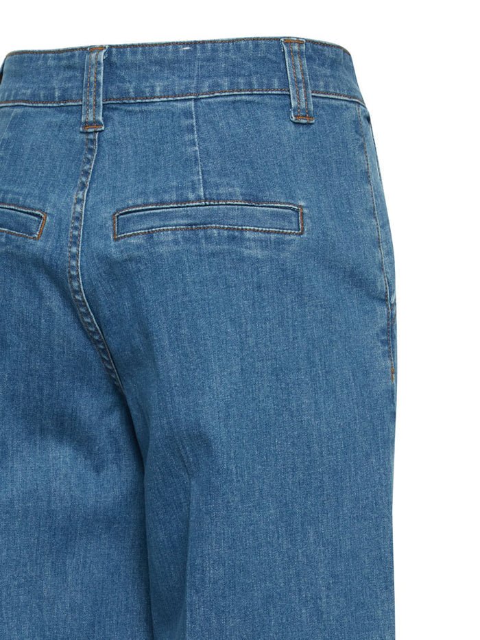 B Young ByKato ByKomma Cropped Jeans Blue
