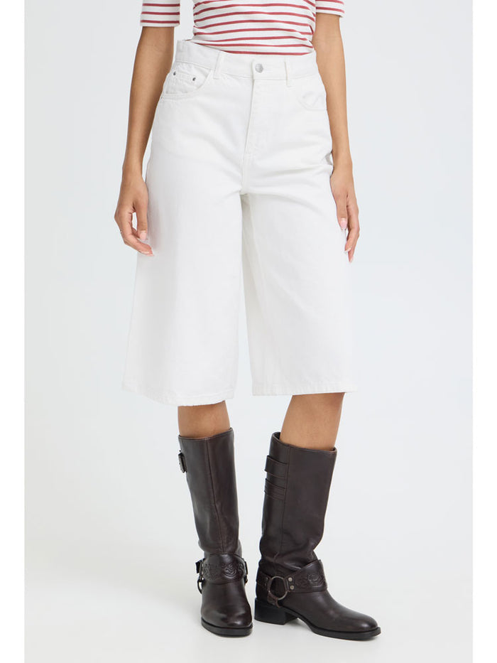 B Young ByKimu Shorts Marshmallow
