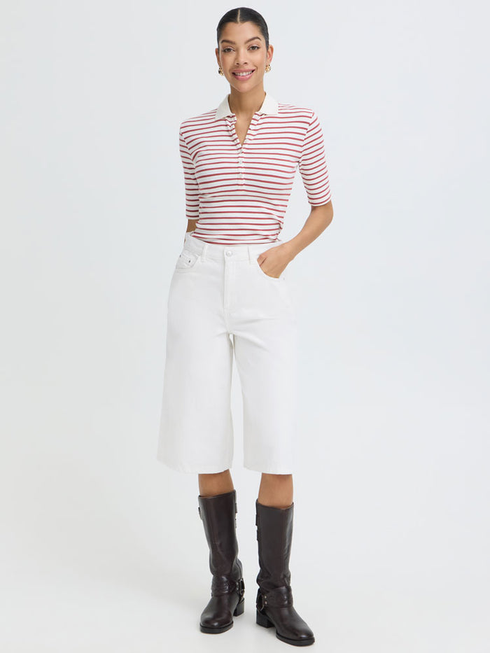 B Young ByKimu Shorts Marshmallow