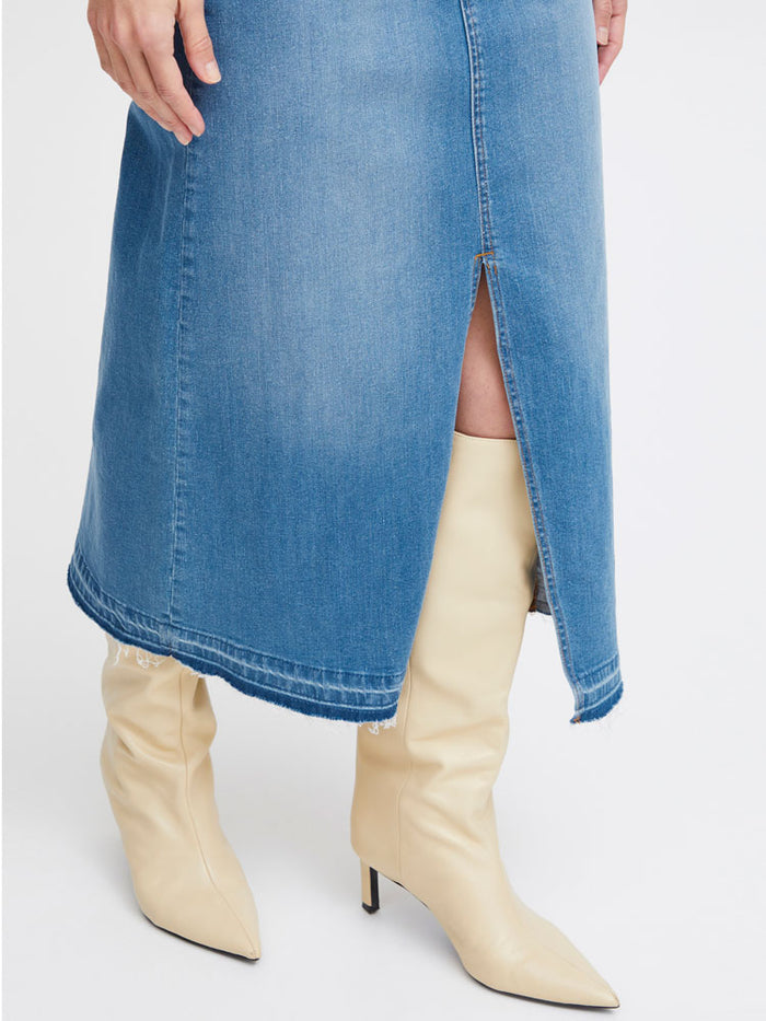 B Young ByKomma Skirt Light Blue Denim