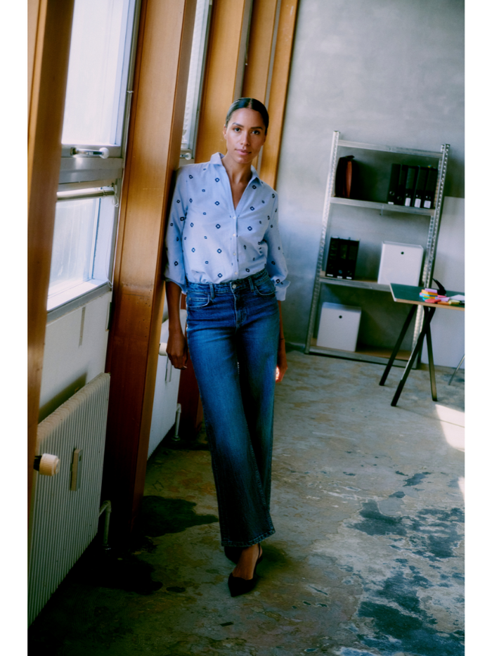 B Young ByKyjla Long Jeans Blue