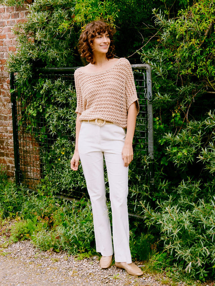 B Young ByMarax Bat Sleeve Jumper Humus