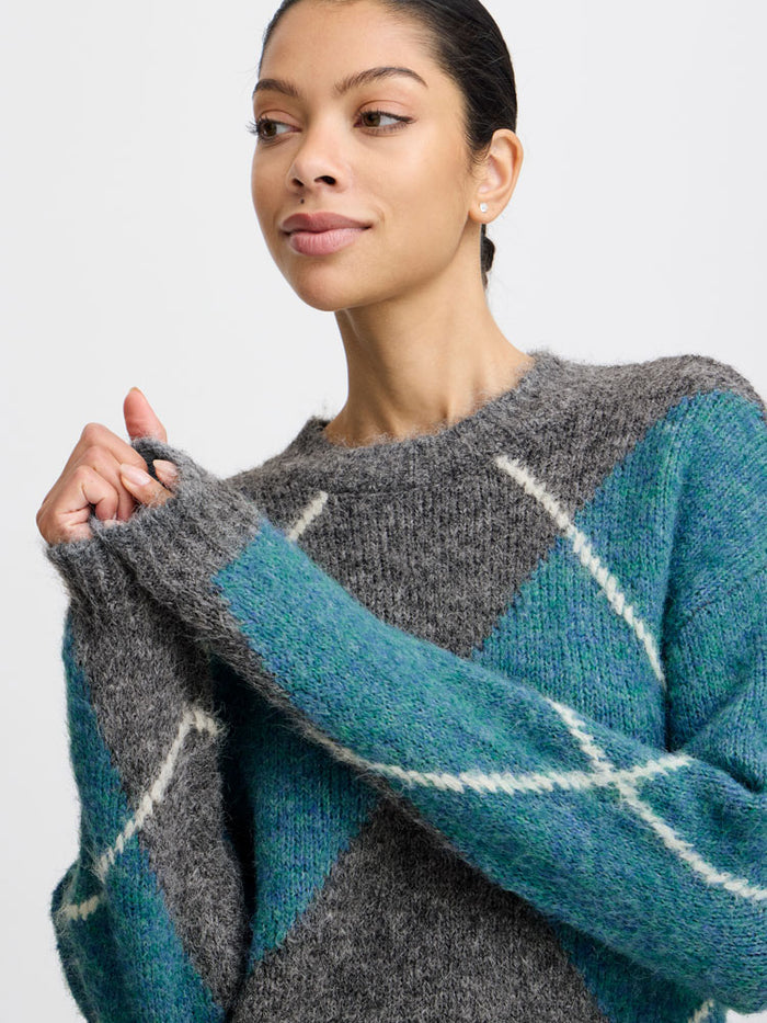 B Young ByMiller Jumper Grey