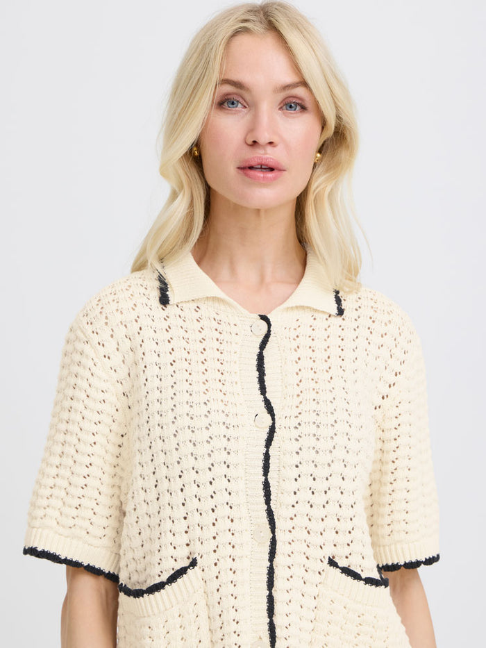 B Young ByMuno Cardigan Birch