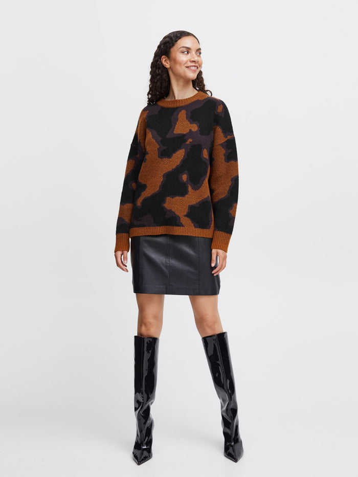 B Young ByNatta Jumper Sugar Almond Mix