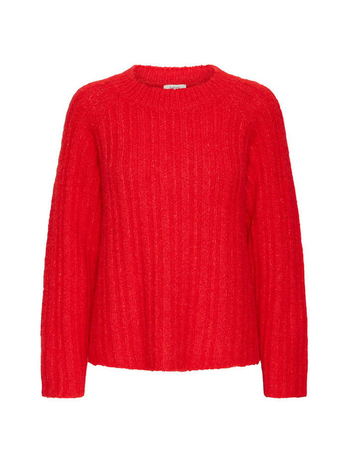 B Young ByOmelle Jumper Cherry