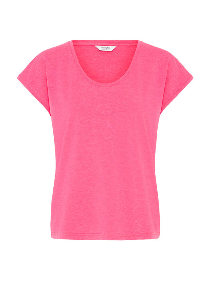 B Young ByPalurexi Tee Raspberry Rose