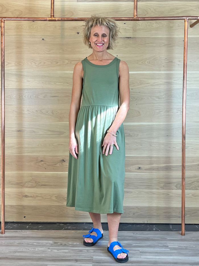 B Young ByPandina Dress Olivine