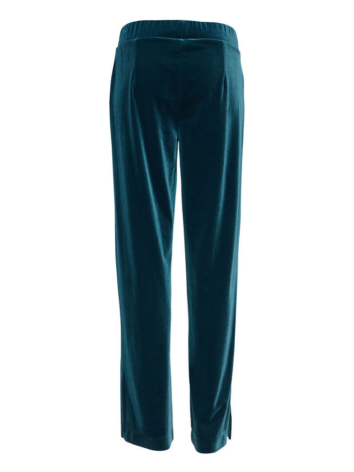 B Young ByPerlina Straight Trousers Reflecting Pond
