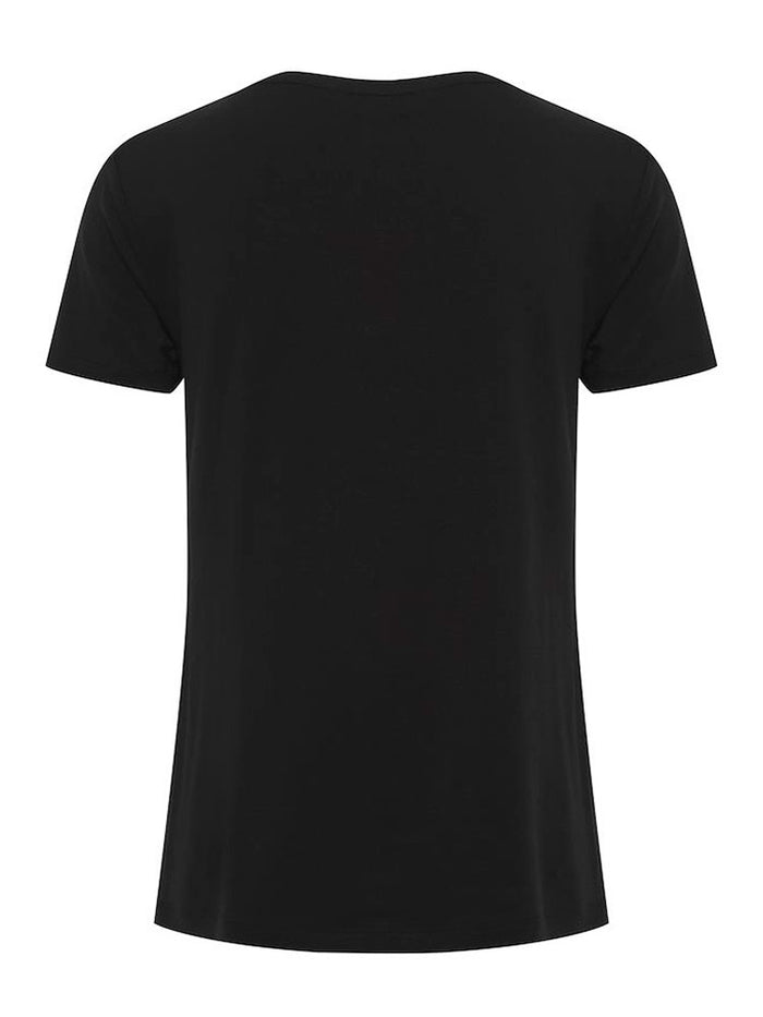 B Young ByRexima V-Neck T-Shirt Black