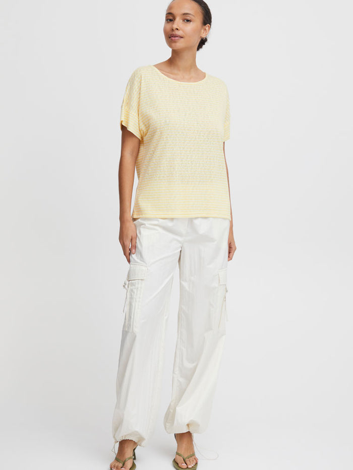 B Young BySakia T-Shirt Off White Mix