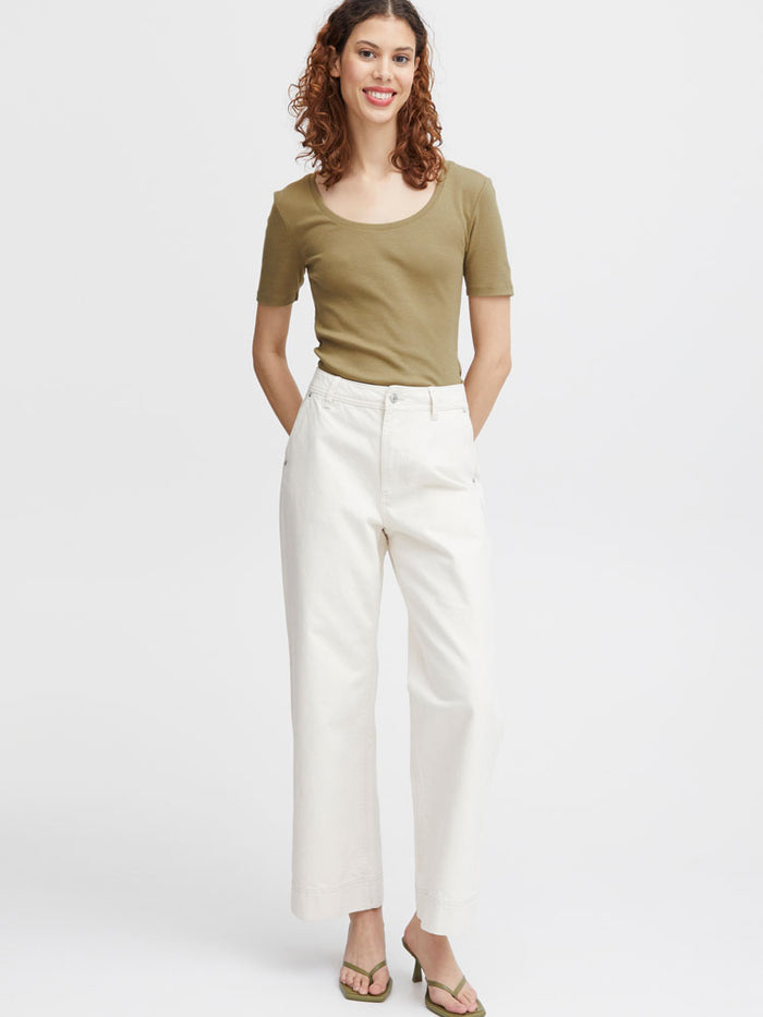 B Young BySanana T-Shirt Aloe
