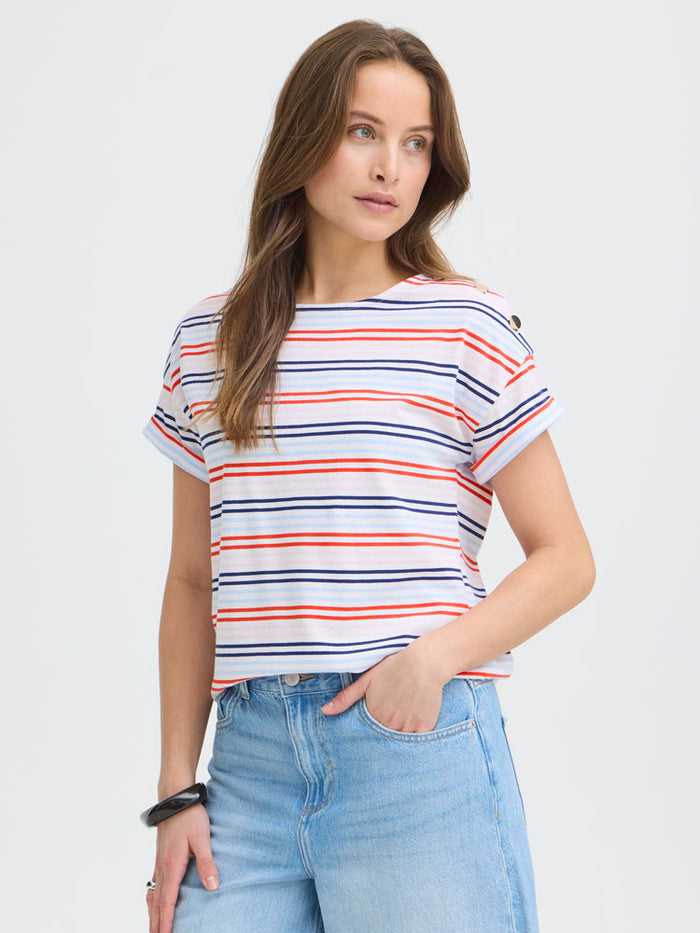 B Young BySilany T-Shirt Multicoloured Stripe