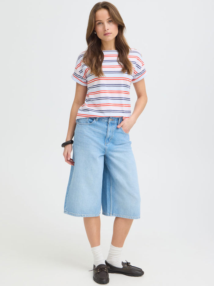 B Young BySilany T-Shirt Multicoloured Stripe