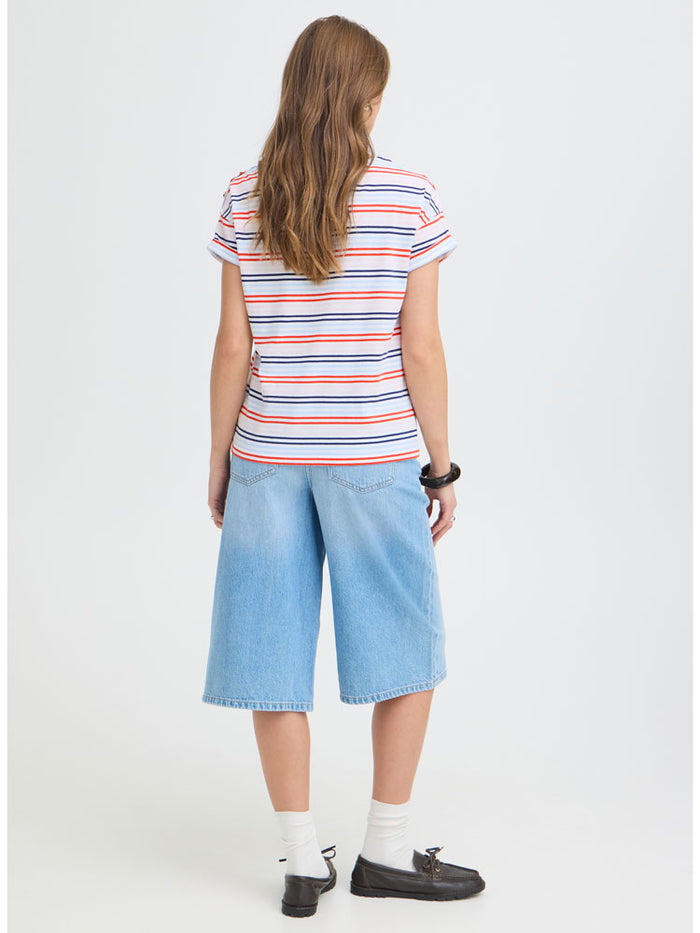 B Young BySilany T-Shirt Multicoloured Stripe
