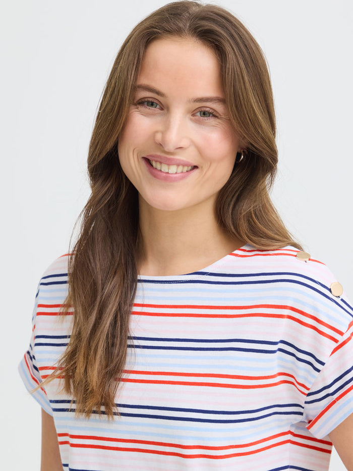 B Young BySilany T-Shirt Multicoloured Stripe