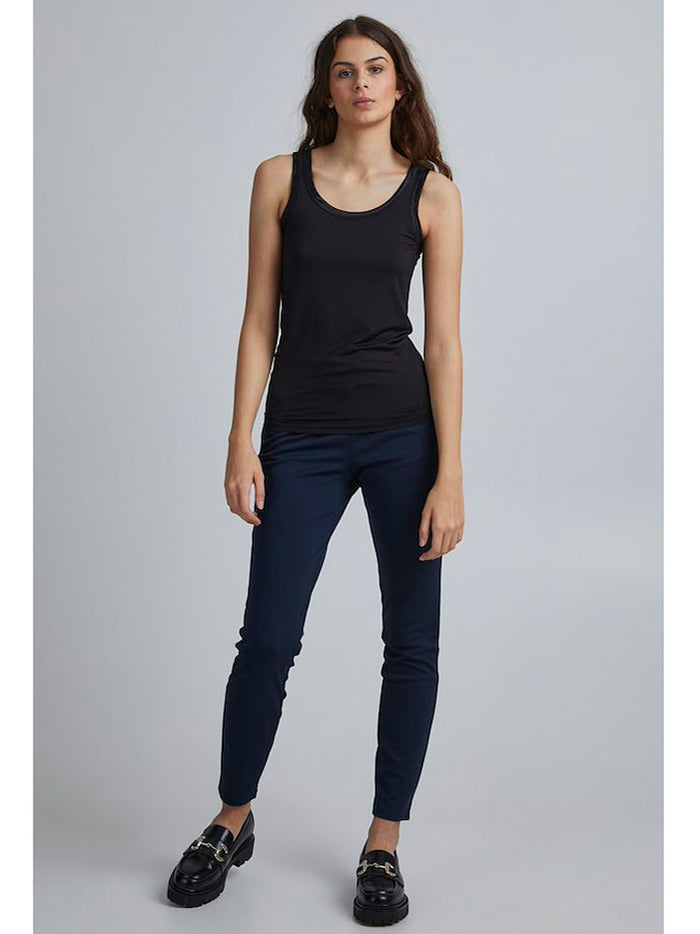 B Young Lane Sin Basic Vest Black