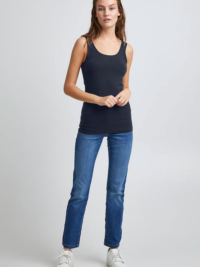 B Young Pamila Vest Top Navy