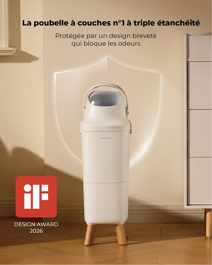 Bac à couches Momcozy Triple-Étanchéité
