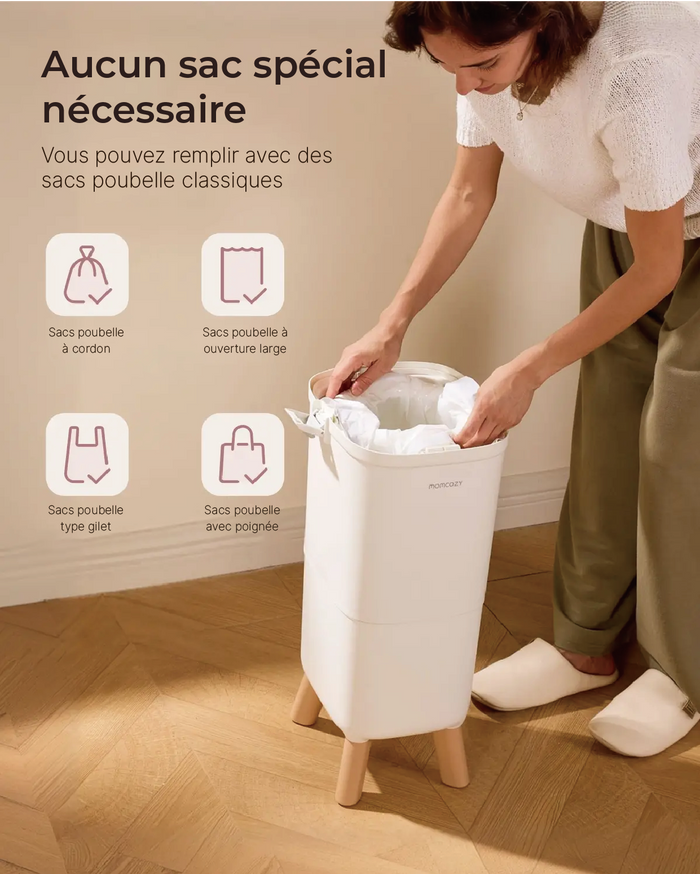 Bac à couches Momcozy Triple-Étanchéité