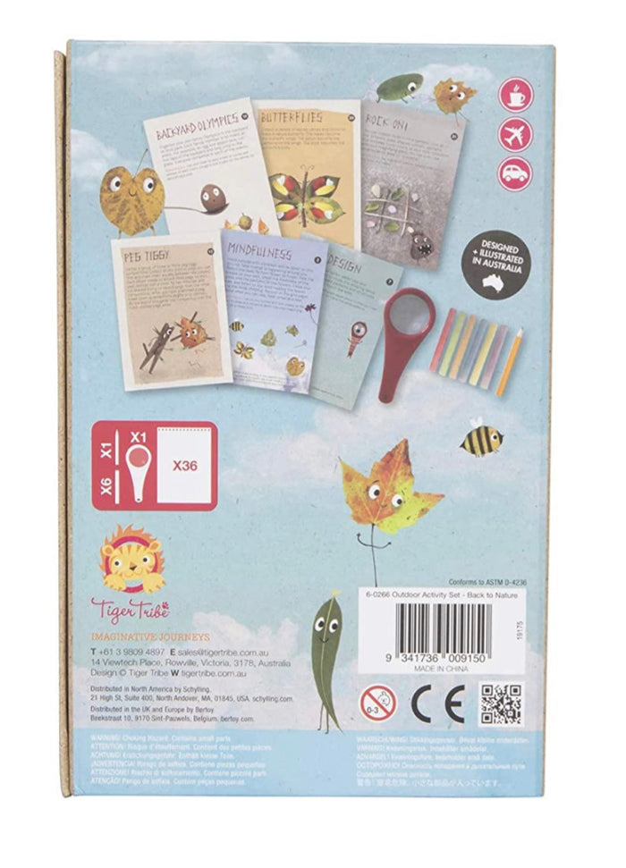 Back To Nature: Outdoor Activity Set - Tiger Tribe