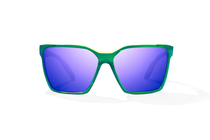 Aqua / Lt Green Gloss / Violet Mirror / Polycarbonate Lenses