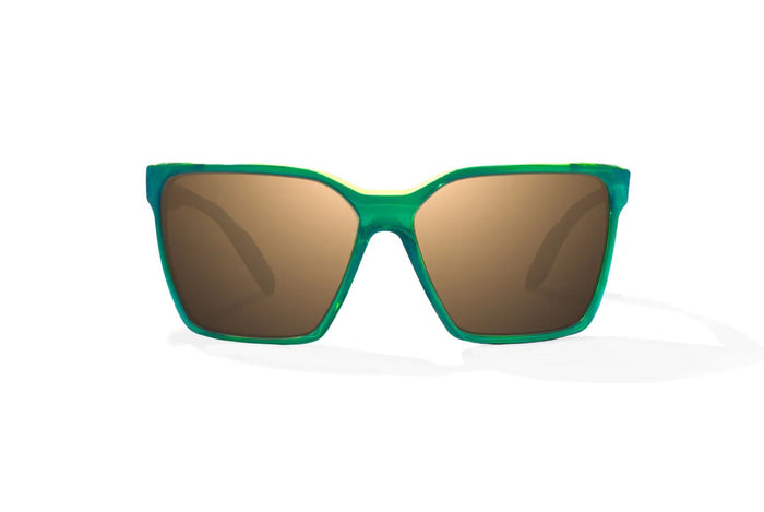 Aqua / Lt Green Gloss / Copper / Glass Lenses